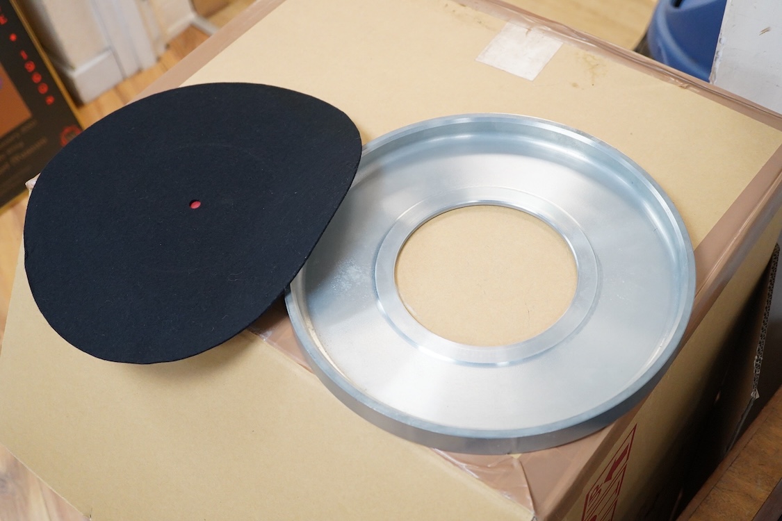 A Linn Sondek LP12 hi-fi transcription turntable record player, serial number 26201